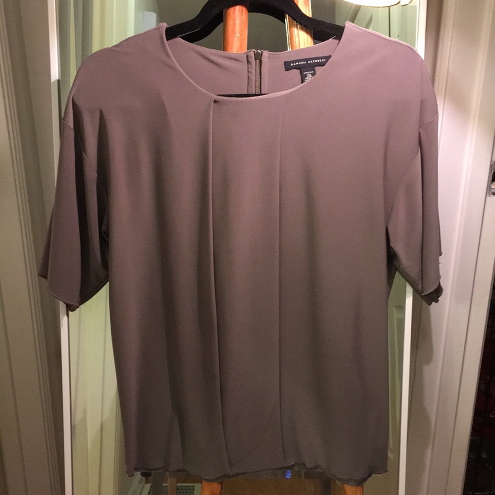 Banana Republic Pleated Blouse